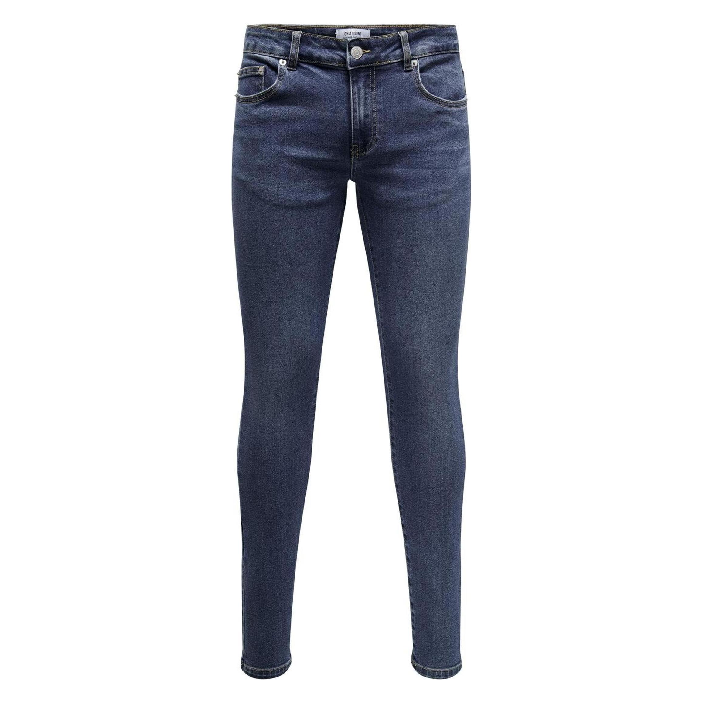 Only & Sons, Herren, Jeans, Onswarp Skinny Fit Jeans, Blau, (W31/L34)