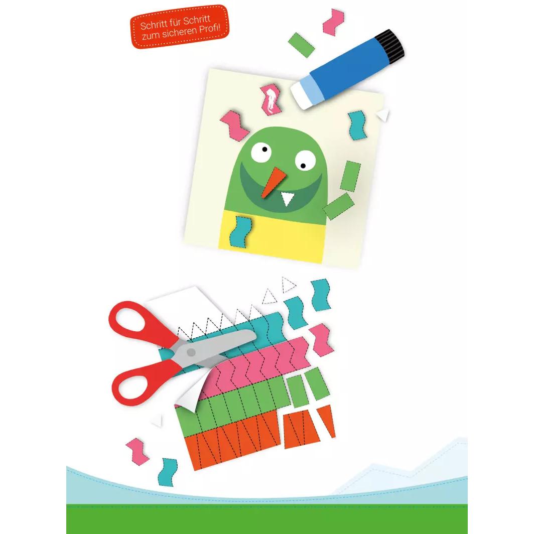 Thumbnail - Schnipp-Schnapp Schneiden lernen - Schneiden und Kleben ab 3 Jahren - Block mit, Kinderbücher von Rina Gregor, Anke Fröh...