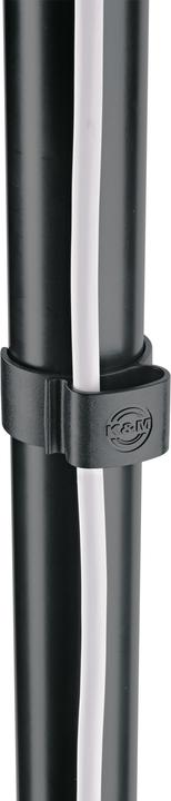 Actual product image K&M KOENIG & MEYER Plastic cable clamps for speaker and light stands (for tube Ø 35-42 mm)