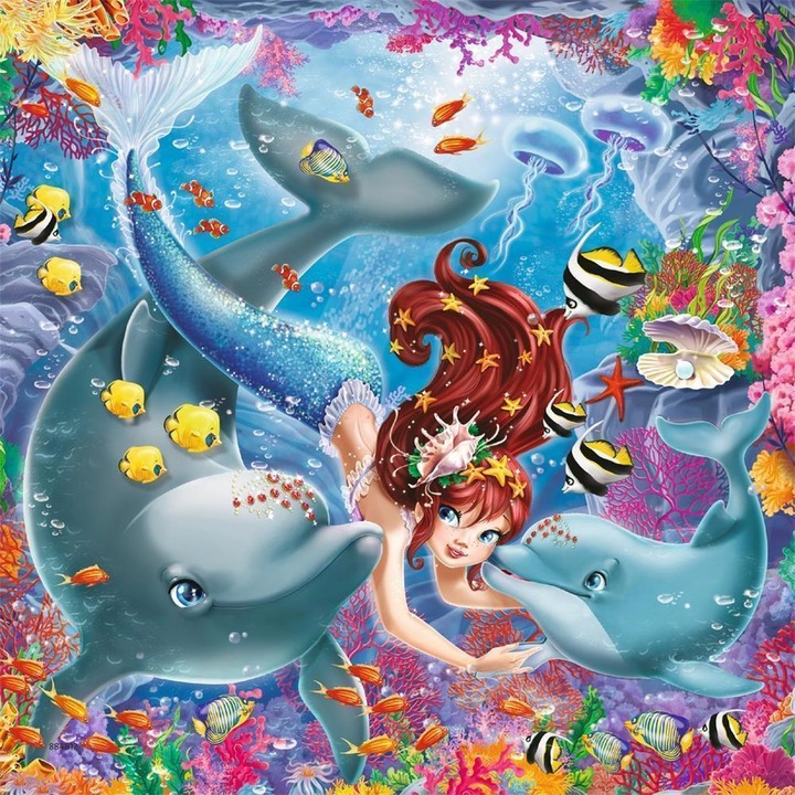 Produktbild Ravensburger Bezaubernde Meerjungfrauen (49 Teile)