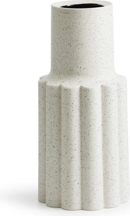 Produktbild Born in Sweden Mylla High Marmorvase in Weiss, skandinavisches Design, 30 cm