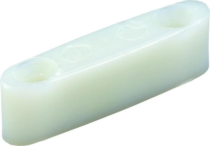 Helm 216 Guide au sol 49,5x12,3x14,6mm pour portes coulissantes (ferrure de porte coulissante)