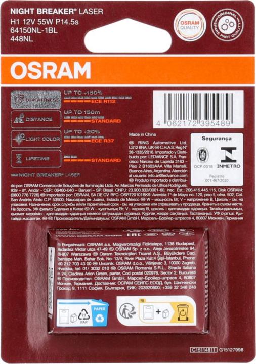 Produktbild Osram Night Breaker Laser Next Generation (H1)