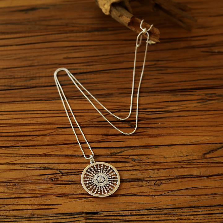 Immagine prodotto Andreani Bracciale con vera pietra lavica (80 cm, Metallo, Pietre)