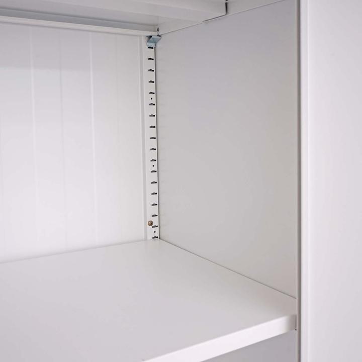 Actual product image Mendler Filing cabinet, steel cabinet Office cabinet, 2 doors 185x90cm white (185 x 90 x 40 cm)