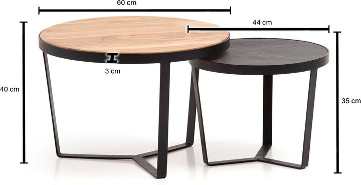 Produktbild Wohnling Ethan (60 x 60 x 40 cm)