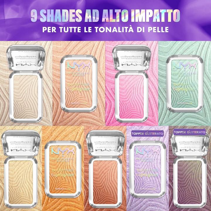 Actual product image NYX Professional Make-Up Highlight Contour (no 1 butta, Bronzer, Highlighter)