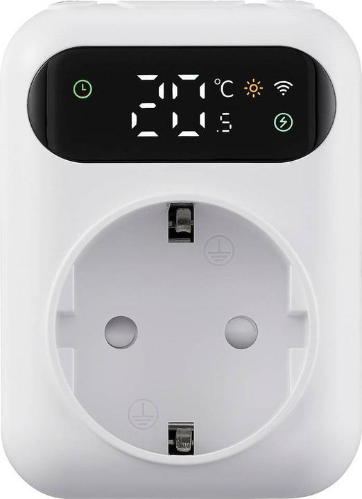 Actual product image Sygonix SY-6824096 Universalthermostat Zwischenstecker Wochenprogramm 1 St.