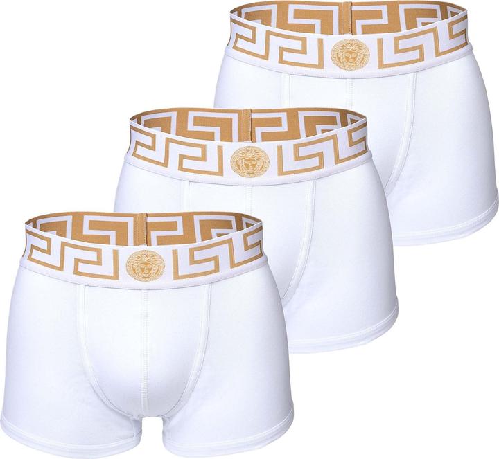 Produktbild Versace Underpants Tri-Pack Trunk Jersey Topeka Bi-Stretch Cotton Organic New Logo (3XL, 3er Pack)