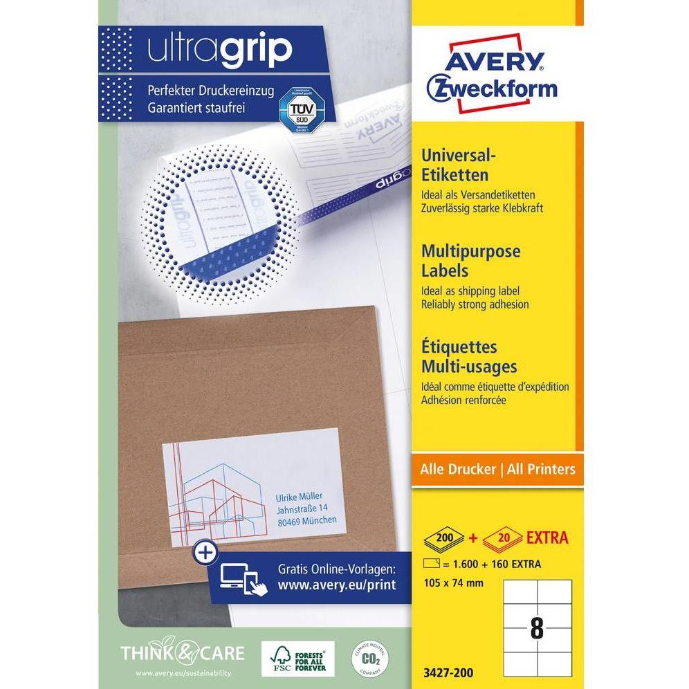 Thumbnail - Avery, Etiketten, Universal-Etiketten