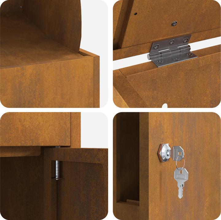 Actual product image vidaXL Paketbox