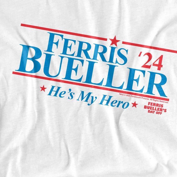 Produktbild Ferris Bueller´s Day Off Ferris Bueller's Day Off 2024 President TShirt (S)