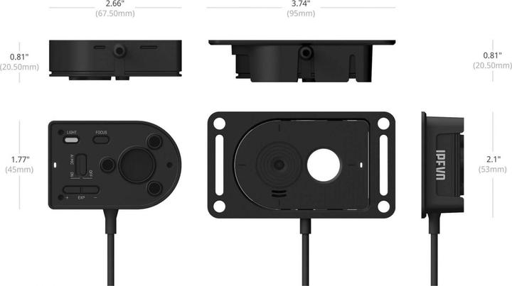 Image du produit Ipevo DOK DO-CAM UHD 4K 8MP avec pince et support noir (4K)