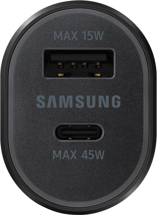 Produktbild Samsung EP-L5300 Schnellladegerät 45W 3Amper mit 2 USB Anschlüssen Schwarz Bulk