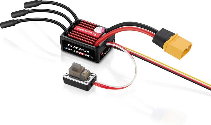 Produktbild Hobbywing QuicRun WP16BL30 G2 Brushless Regler 30A 2-3s für 1:16