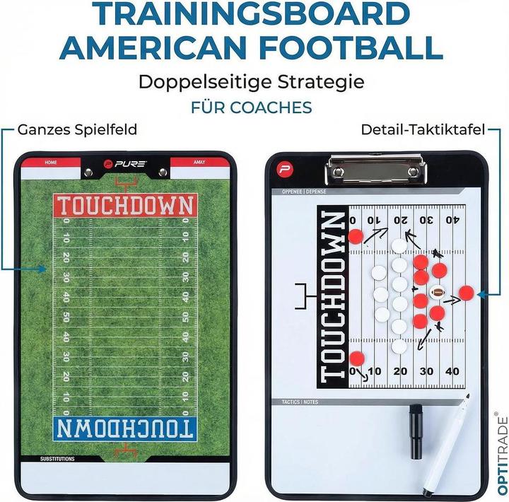 Produktbild Pure2improve Trainingsboard American Football