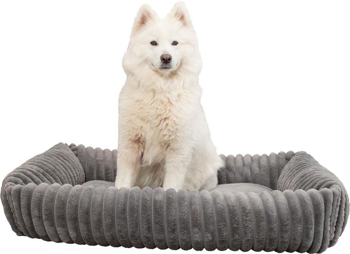 Actual product image Trixie Dog bed Lonni Grey, 80 cm x 60 cm
