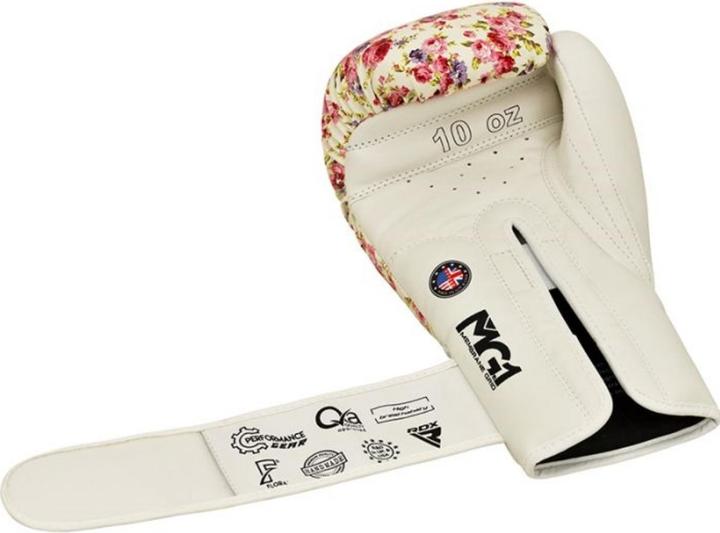 Actual product image Rdx Boxing Gloves Fl-6 White-12OZ (12 OZ, 12)