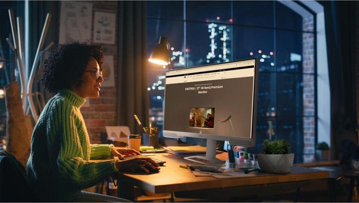 Actual product image BenQ EW2790U (3840 x 2160 Pixels, 27")