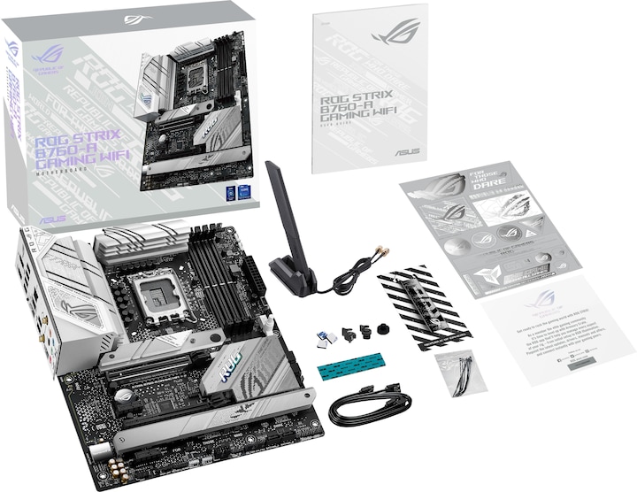 Produktbild ASUS ROG STRIX B760-A GAMING WIFI (LGA 1700, Intel B760, ATX)