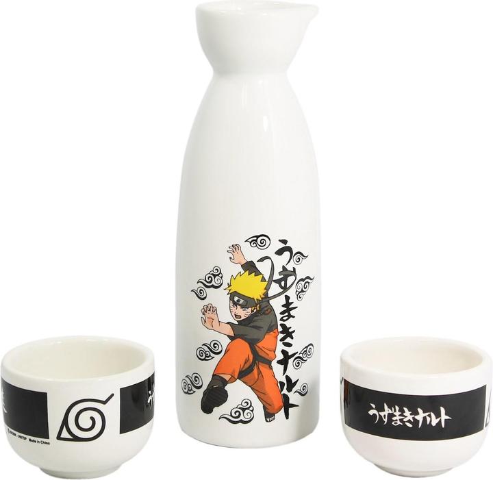 Just funky Naruto - Uzumaki Naruto Sake set (296 ml, 3x)