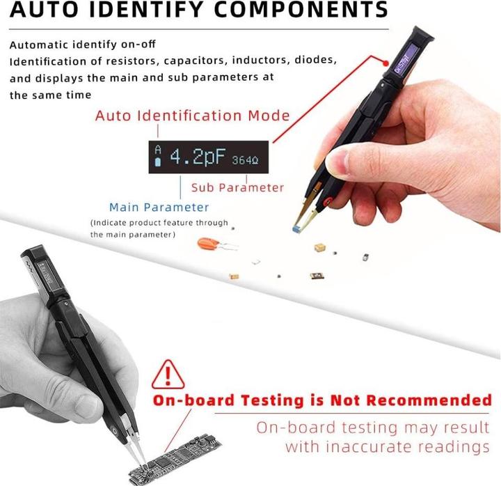 Produktbild Miniware DT71 Mini Digital Tweezers LCR Meter