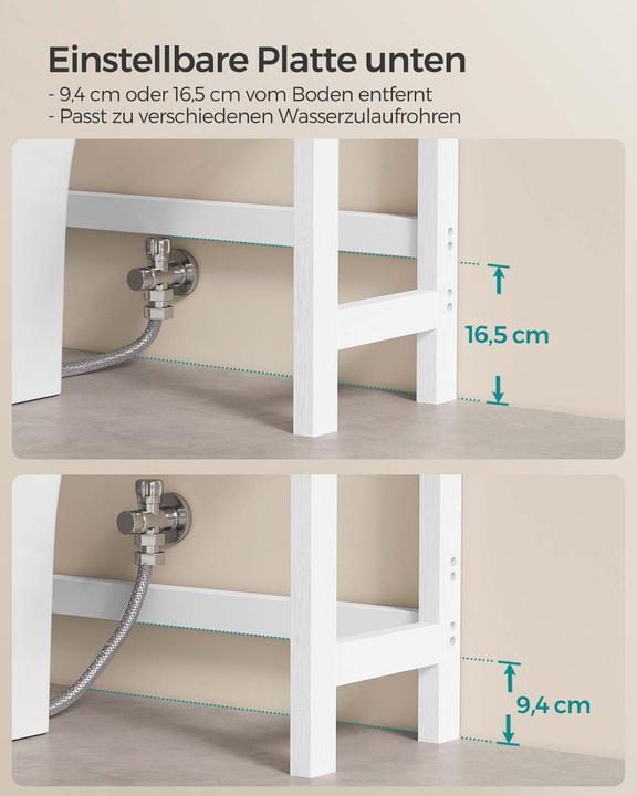 Produktbild Songmics Badezimmerregal (63 x 26 x 163 cm)