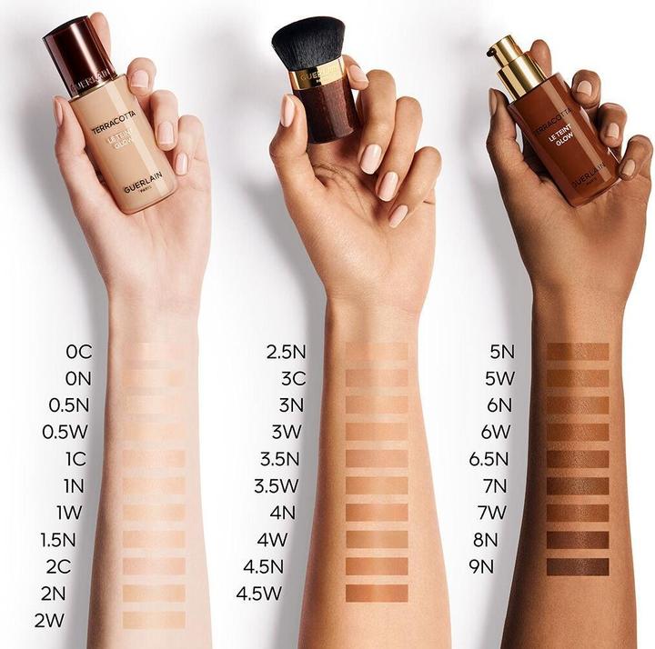 Produktbild Guerlain Terracotta Le Teint Glow Foundation 1N (1.5N)