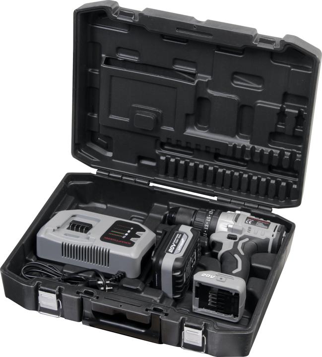 Actual product image Kraftwerk Battery-powered impact drill incl. batteries (Rechargeable battery operated)