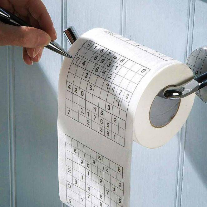 Produktbild Novelty Toilettenpapier Sudoku (1 Stk.)