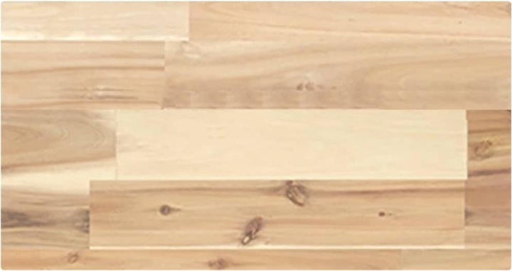 Productafbeelding VidaXL Acacia zwevende plank Onbehandeld (120 x 20 x 4 cm)