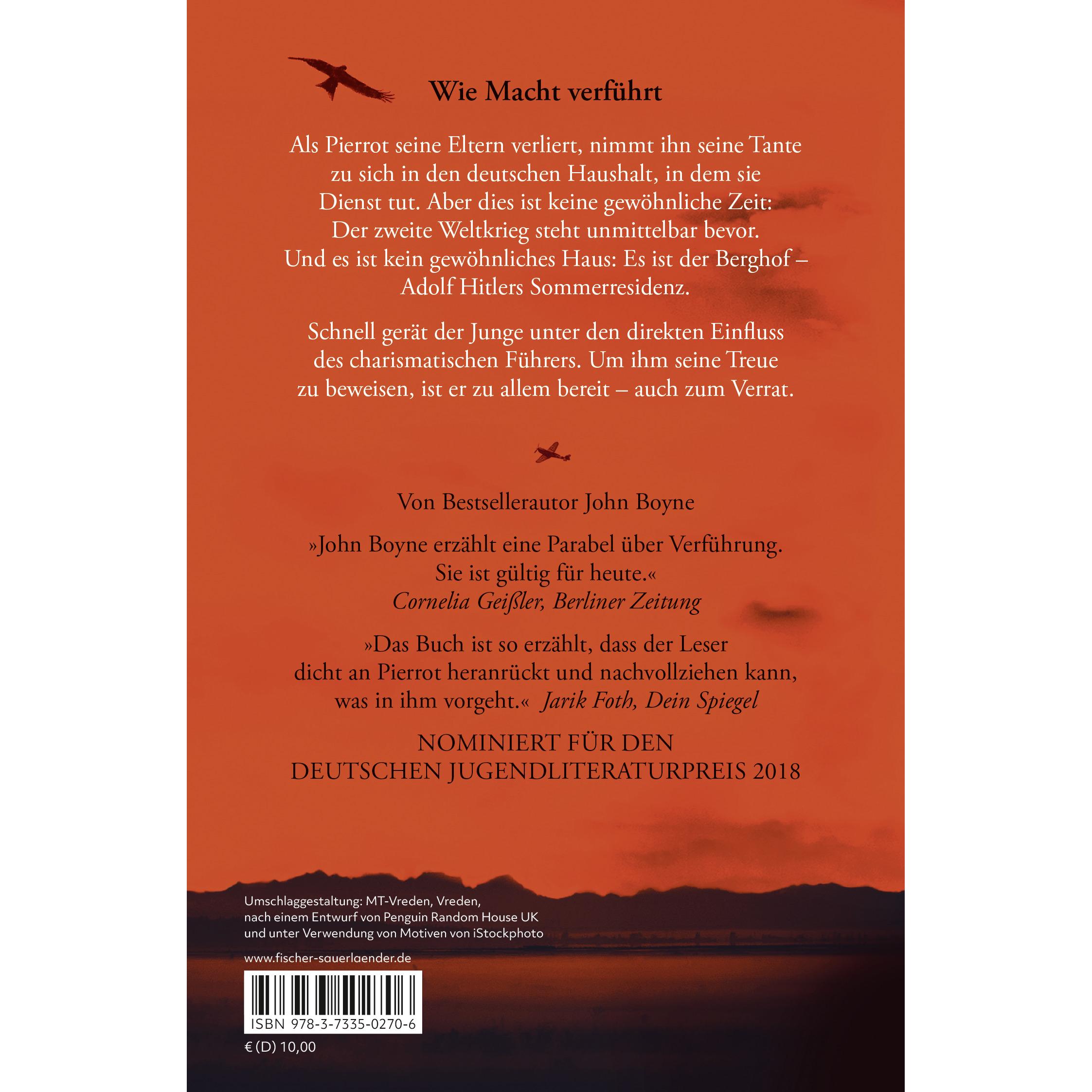 Thumbnail - Der Junge auf dem Berg, Belletristik von Ilse Layer, John Boyne
