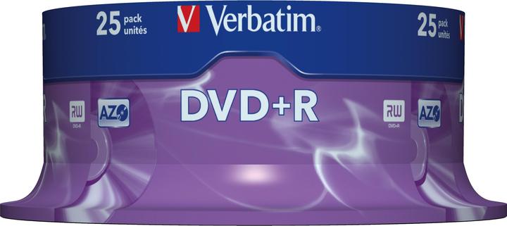 Produktbild Verbatim DVD+R, 4.7GB, 16x Spindel (25 x)