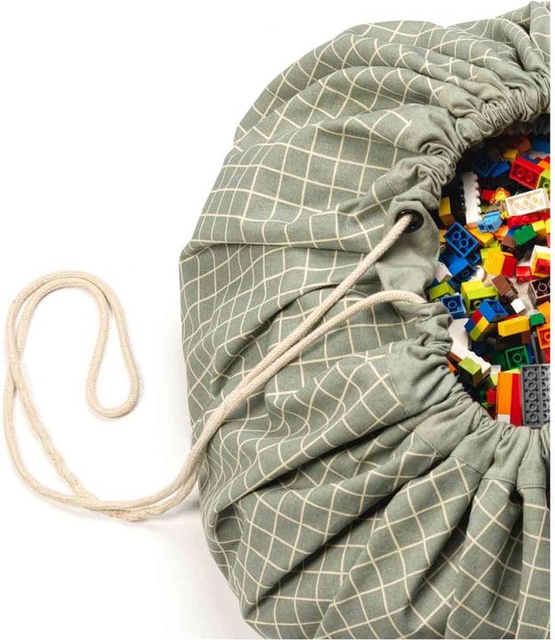 Produktbild play&go Organic Grid Storage Bag (140 x 140 cm)