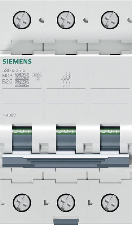 Produktbild Siemens Leitungsschutzschalter 3polig