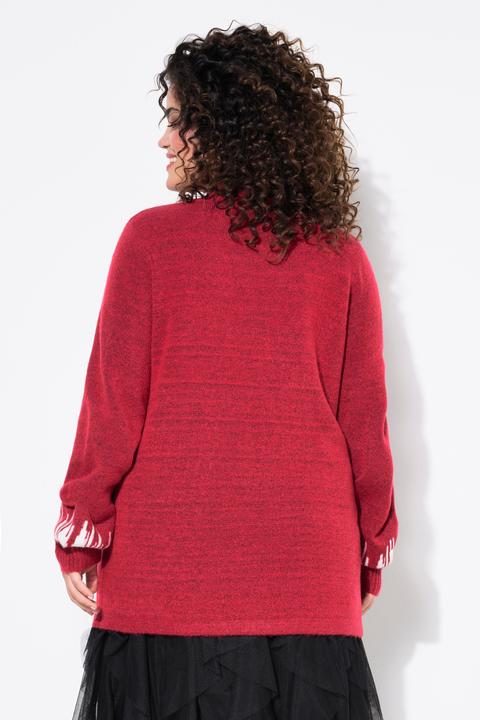 Produktbild Angel of Style Pullover, HAPPY-Statement, Ballon-Langarm (46, 48)