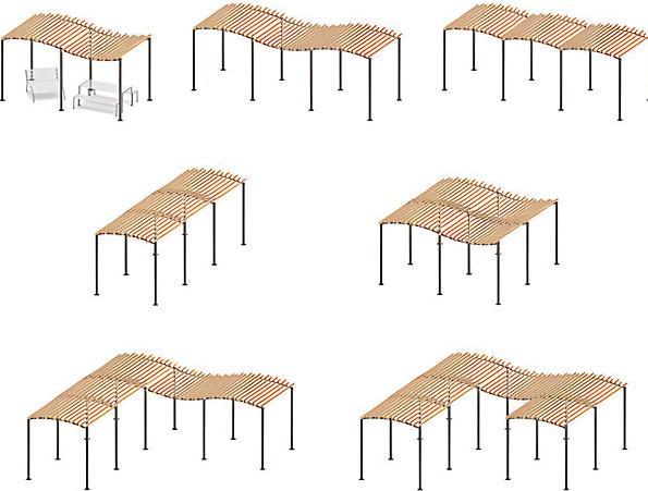 Produktbild Procity Pergola OZEAN (252 cm, 302 cm)