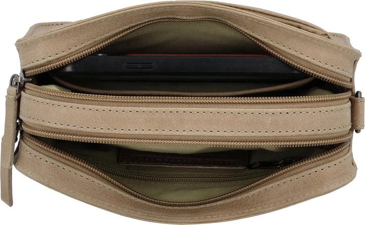 Produktbild Hide & Stitches Next Navajo Schoudertas - Crossbody - Leer - Schouderband - Zand -