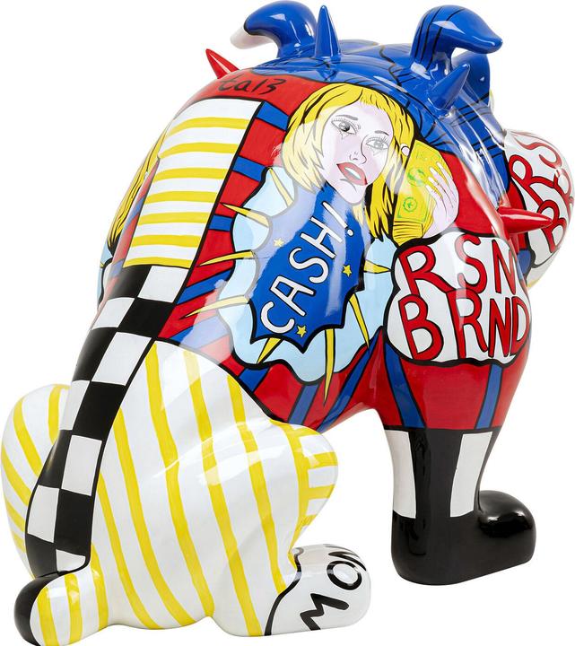 Actual product image Kare Design Deko Figur Graffiti Dog 110cm