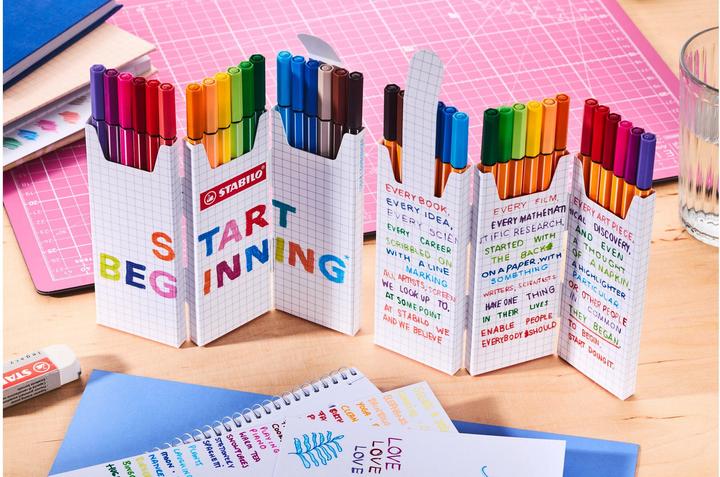 Produktbild STABILO Point 88 Zick Zack 18er Etui (Multicolor, 18x)