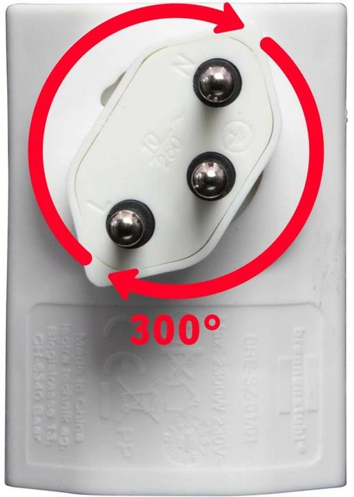 Actual product image Brennenstuhl cleverLINE Winkeladapter (Type 13, 1 x)