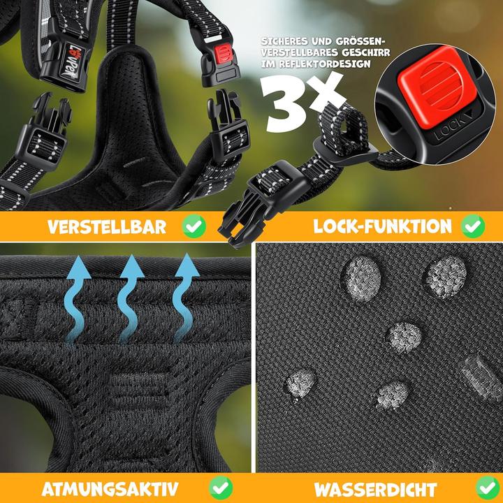 Actual product image Lovpet No-Pull Hundegeschirr (L, Dog, Walks)