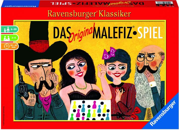Actual product image Ravensburger Original malefiz game (German, 2 - 4 Players)