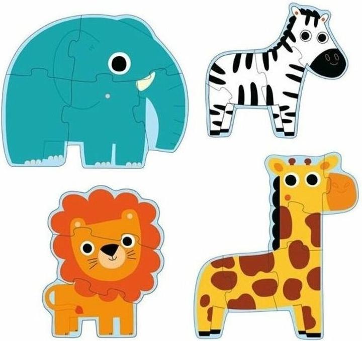 Immagine prodotto Djeco Nella giungla (18 pezzi)