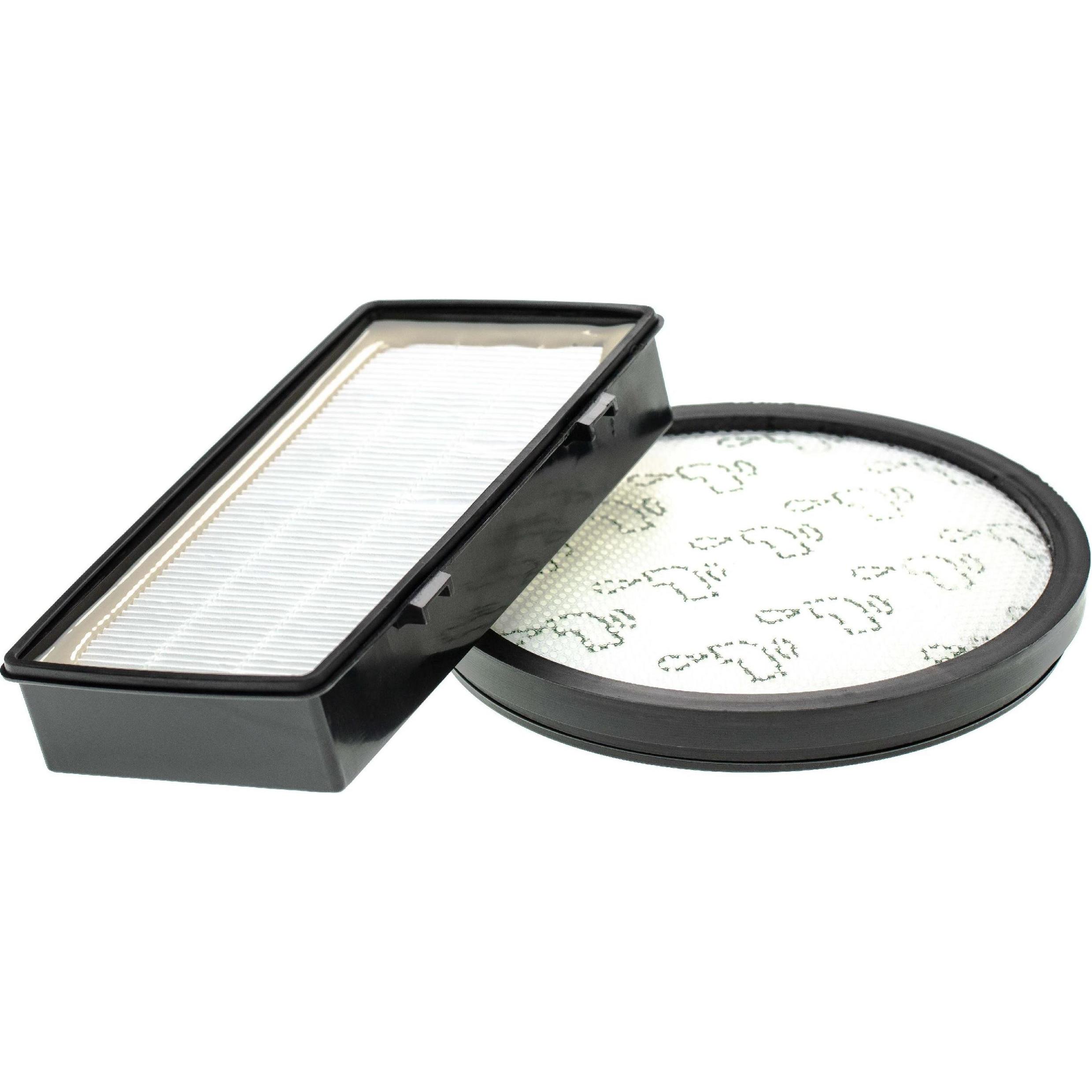 Thumbnail - AccuCell Filterset (Vormotor- + Abluftfilter) für Rowenta wie ZR006001, Staubsauger Zubehör, Weiss