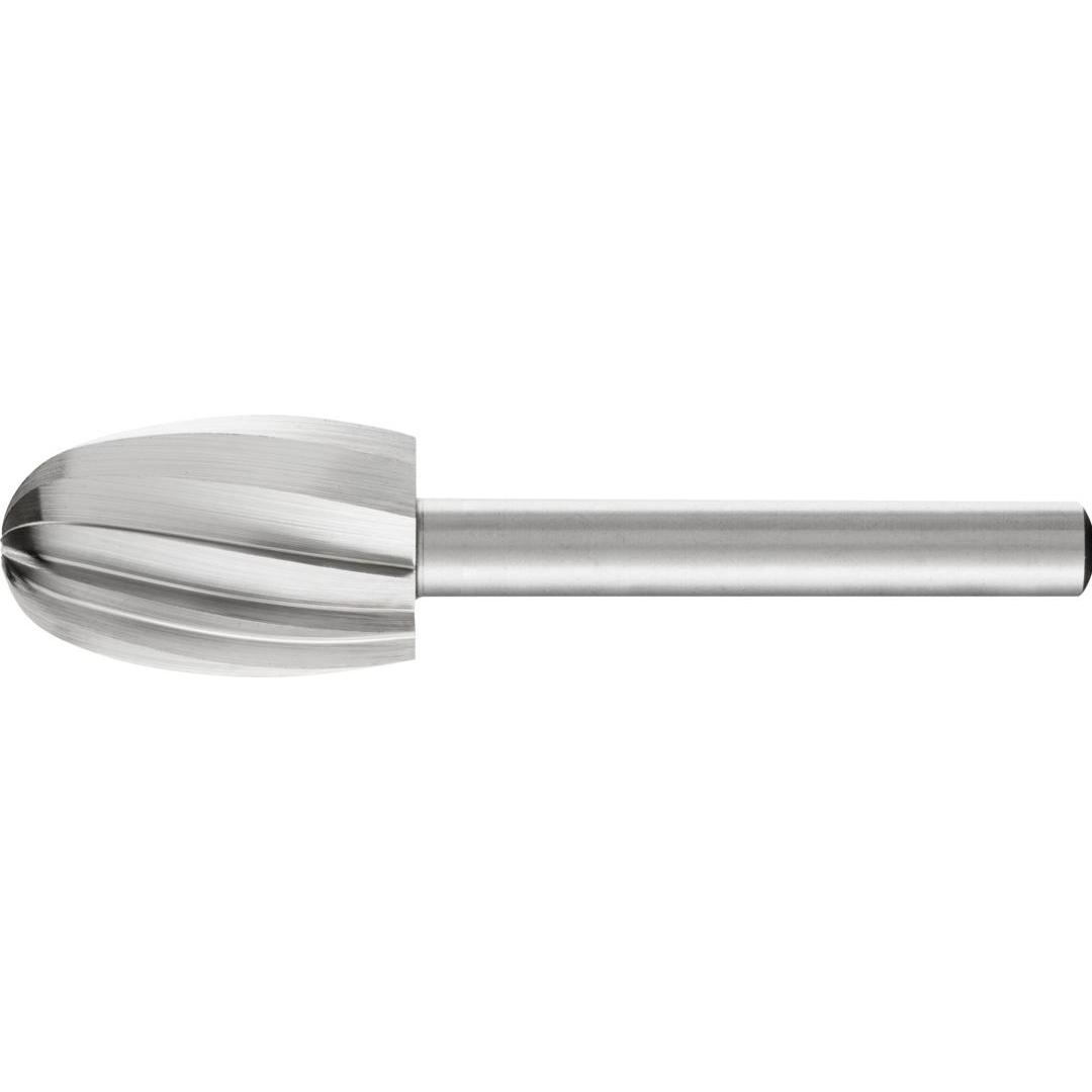 Pferd, Schleifmittel, Frässtift O1625 Ø 16 mm Kopflänge 25 mm Schaft-Ø 6 mm HSS Verzahnung ALU