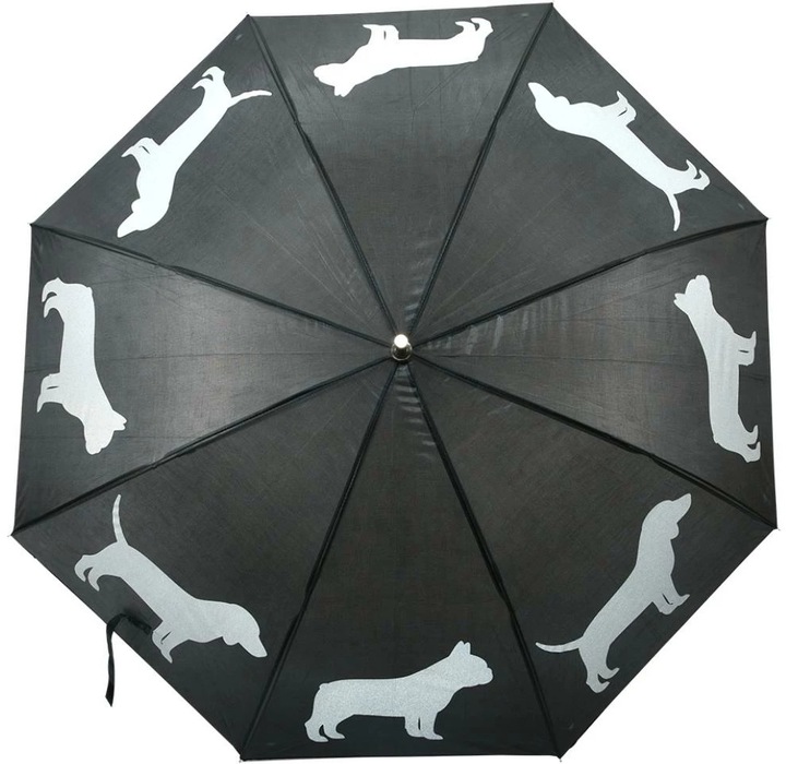 Image du produit Esschert Design Écran Réflecteur Chiens Gris/Noir