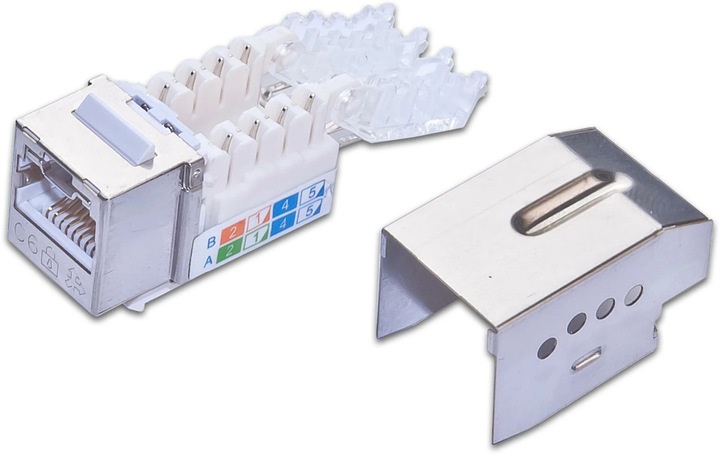 Produktbild Wirewin Keystone Modul, Cat.6,abschliessbar (Keystone Modul)