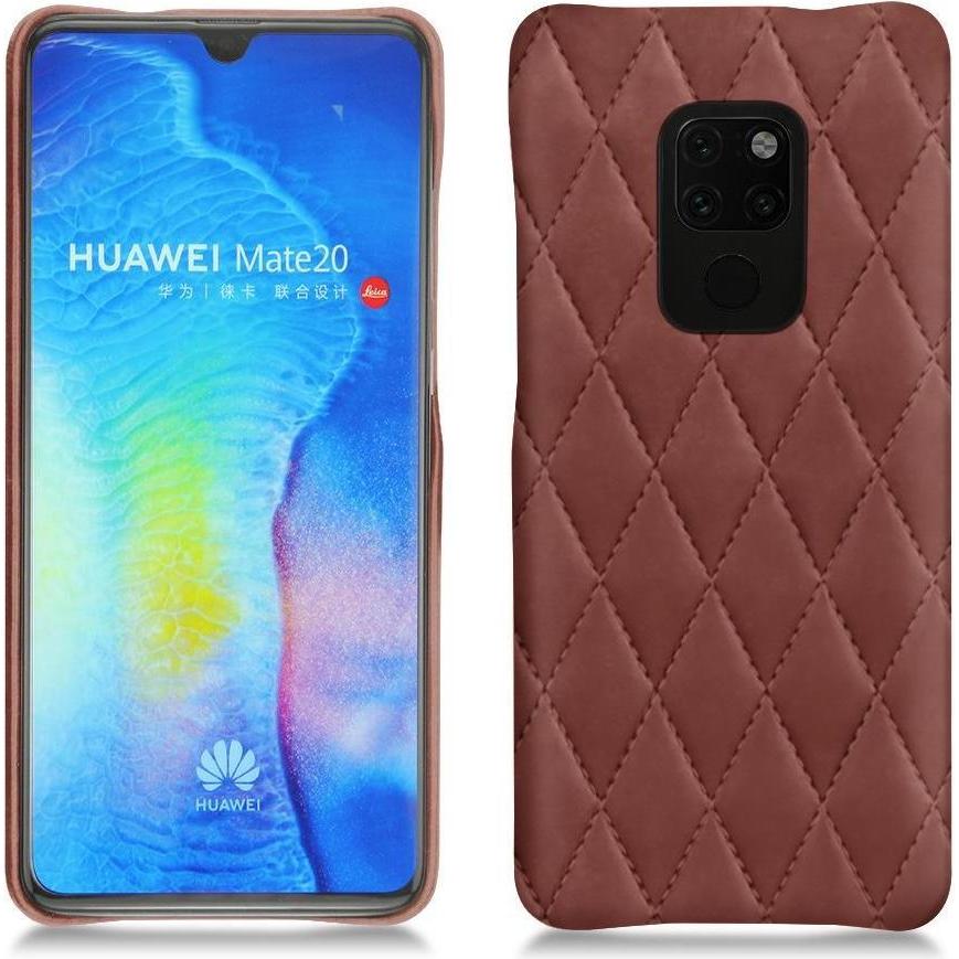 Noreve Lederschutzhülle (Huawei Mate 20), Smartphone Hülle, Rot