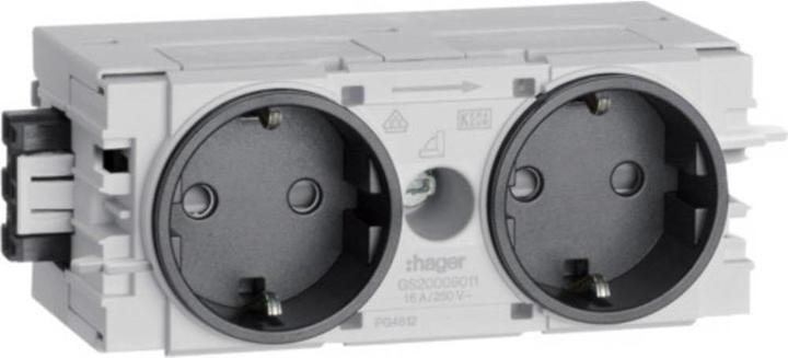 Actual product image Hager Parapet channel plug-in module
